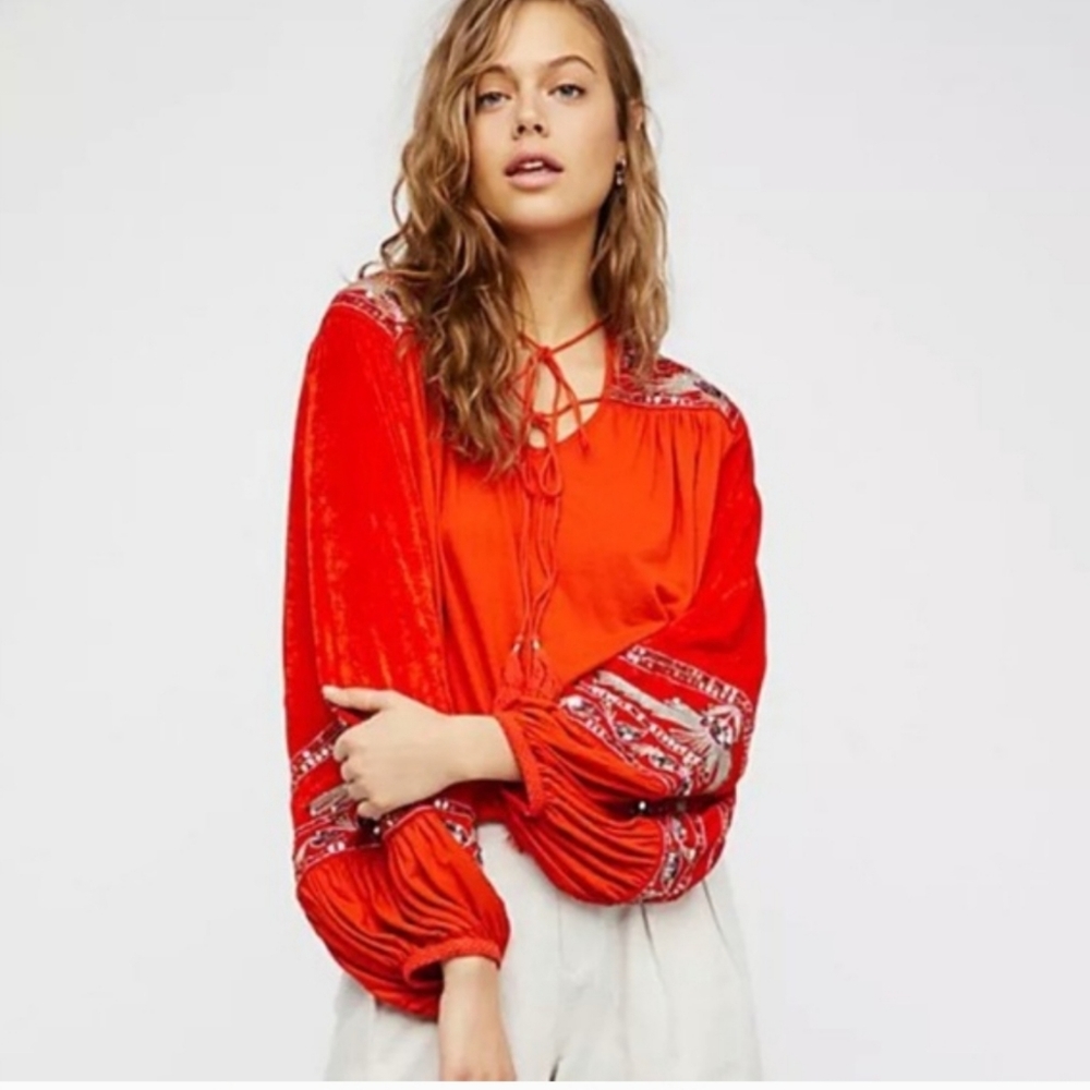 Free people Hearts Aflame Top - Picture 4 of 8